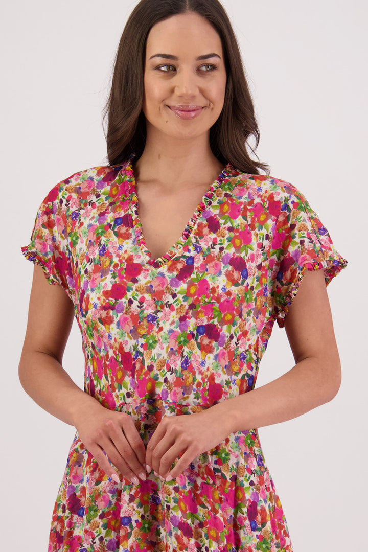 Tori Dress (Bright Floral)
