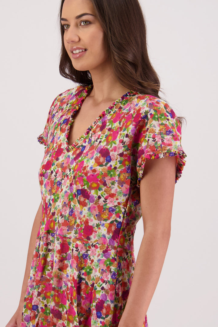 Tori Dress (Bright Floral)