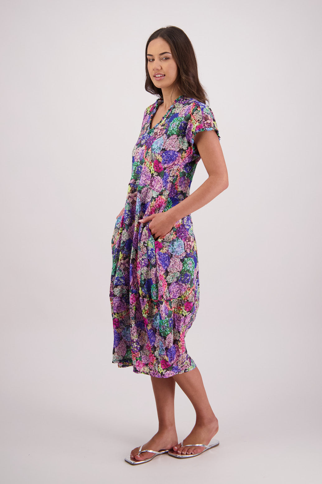 Tori Dress (Hydrangea)