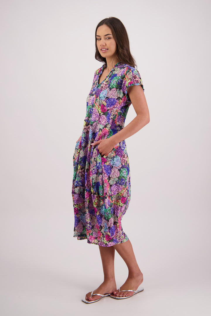 Tori Dress (Hydrangea)