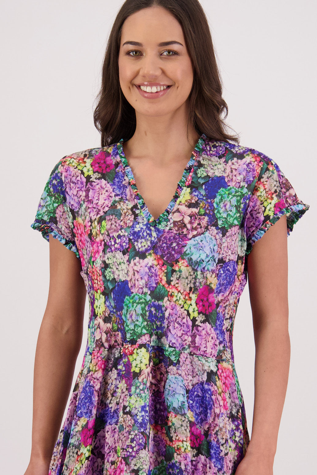 Tori Dress (Hydrangea)