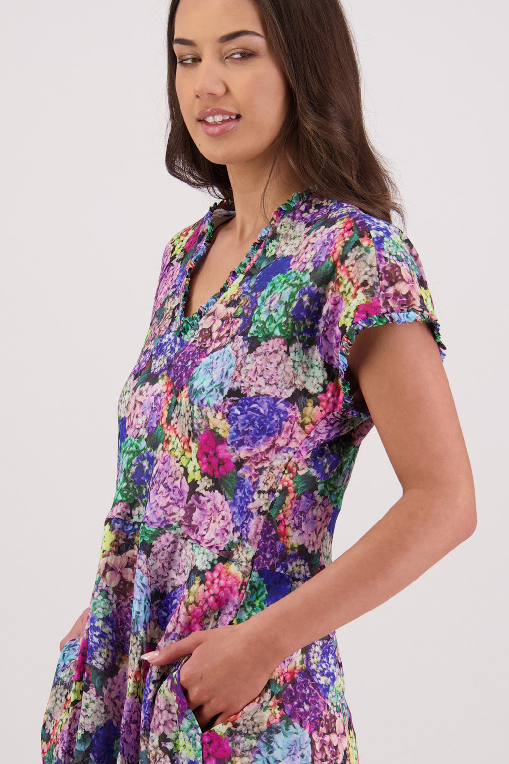 Tori Dress (Hydrangea)