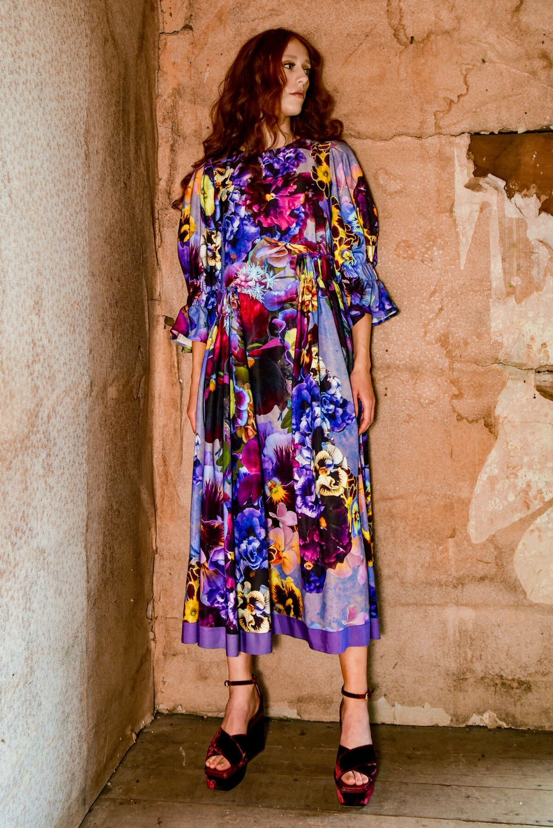 AT A CINCH Dress (PURPLE PANSY)