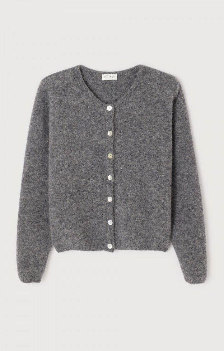Vitow Cardigan (Steel Melange)