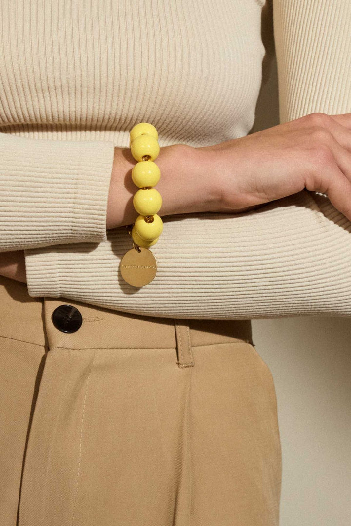 Bead bracelet (Yellow)