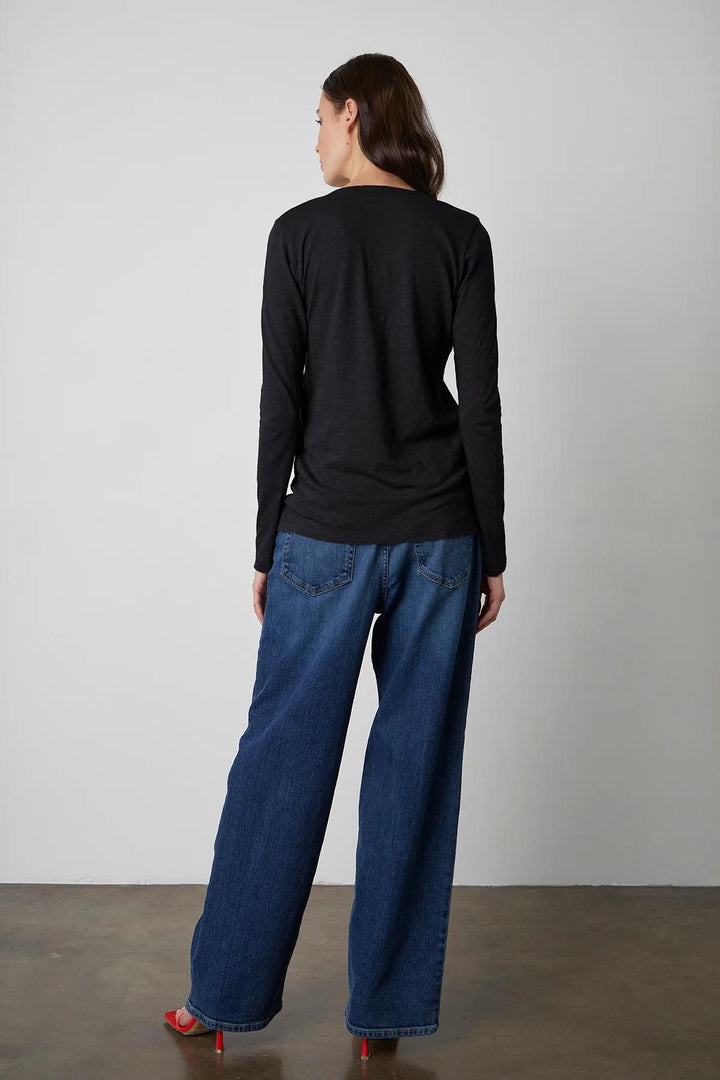Blaire long sleeve t-shirt (Black)