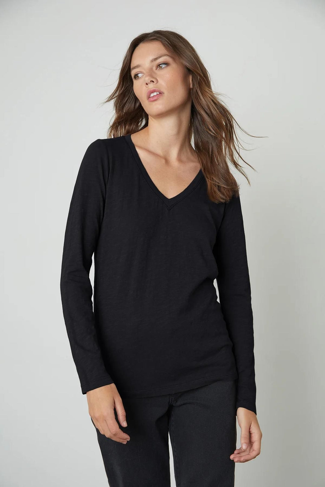 Blaire long sleeve t-shirt (Black)