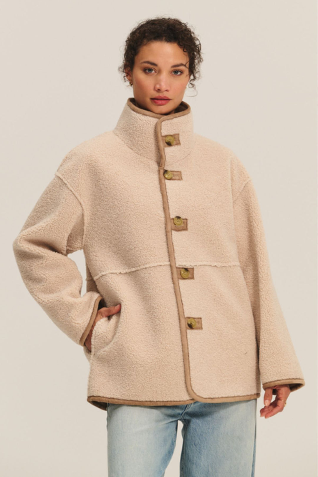 SHONA JACKET (SAND)