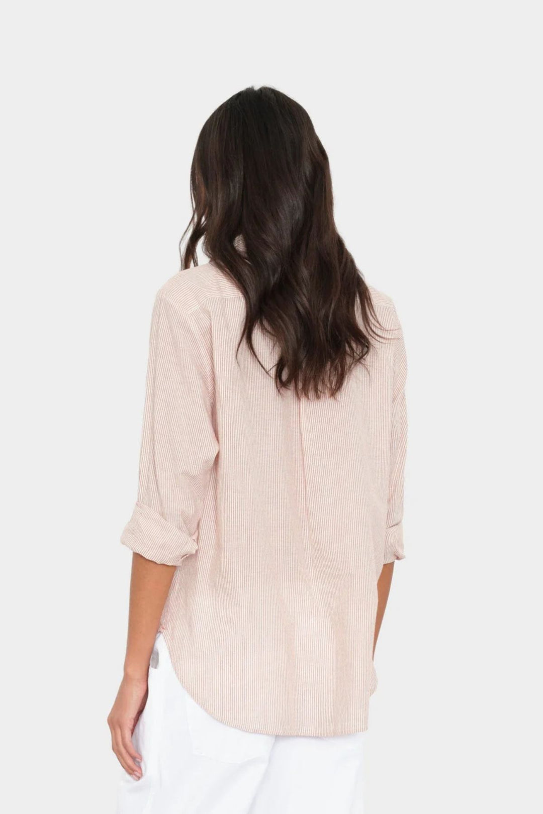 Beau Shirt (Burnt Sienna Stripe)