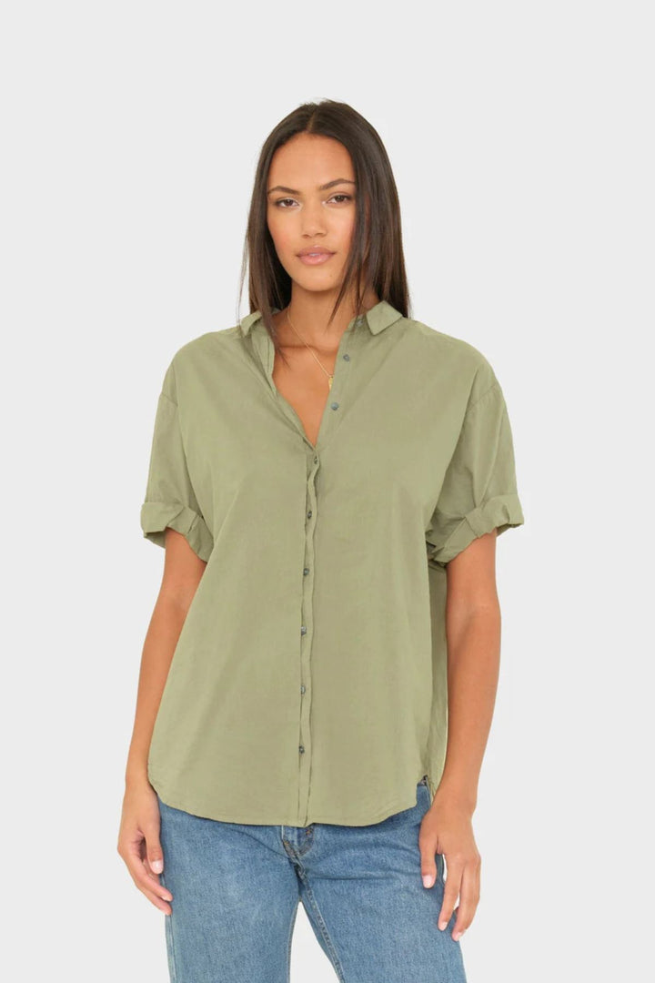 Channing Shirt (Dark Seagrass)