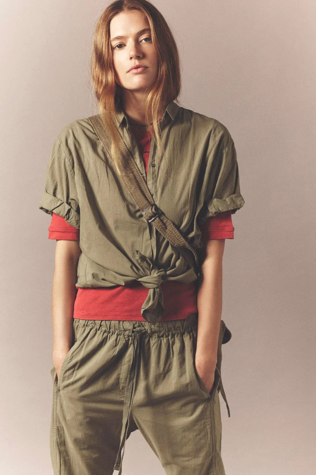 Channing Shirt (Dark Seagrass)
