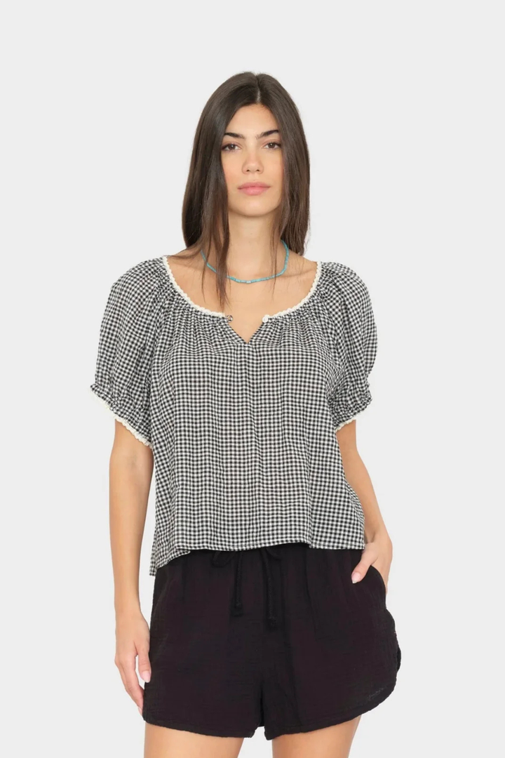 Maisie Top (Black Sand)