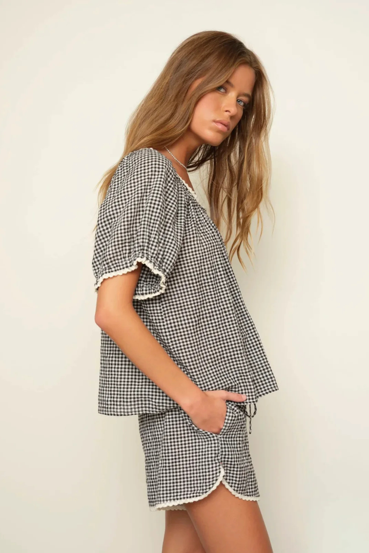 Maisie Top (Black Sand)