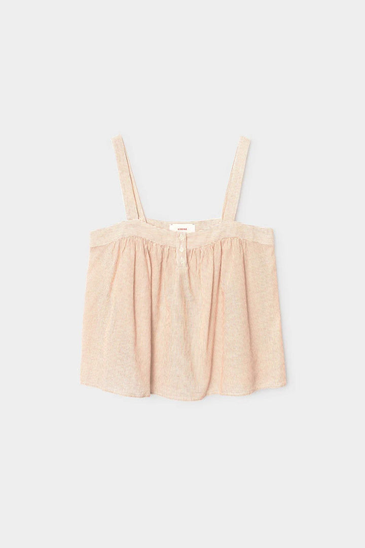 Maryn Top (Burnt Sienna Stripe)