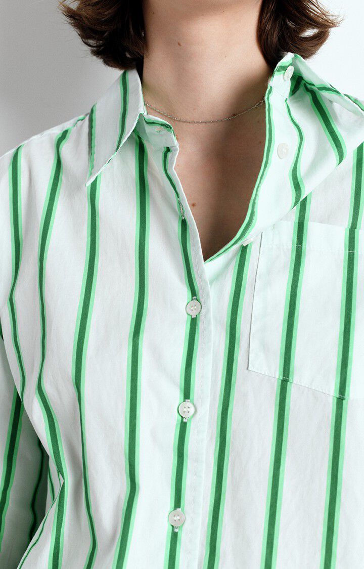 Zatybay Shirt (Neon Lagoon Stripes)