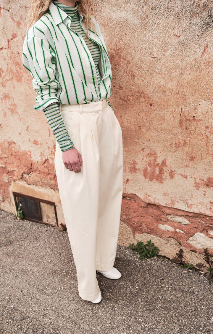 Zatybay Shirt (Neon Lagoon Stripes)