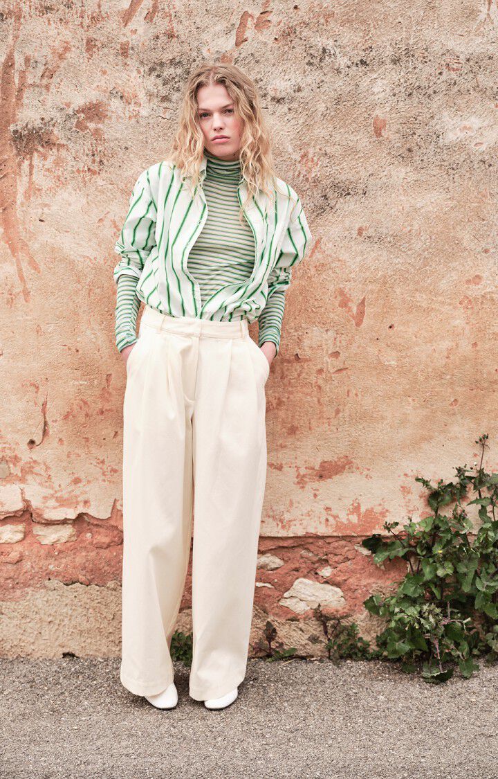 Zatybay Shirt (Neon Lagoon Stripes)