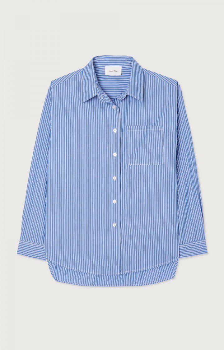 Zatybay Shirt (Aqua Stripes)
