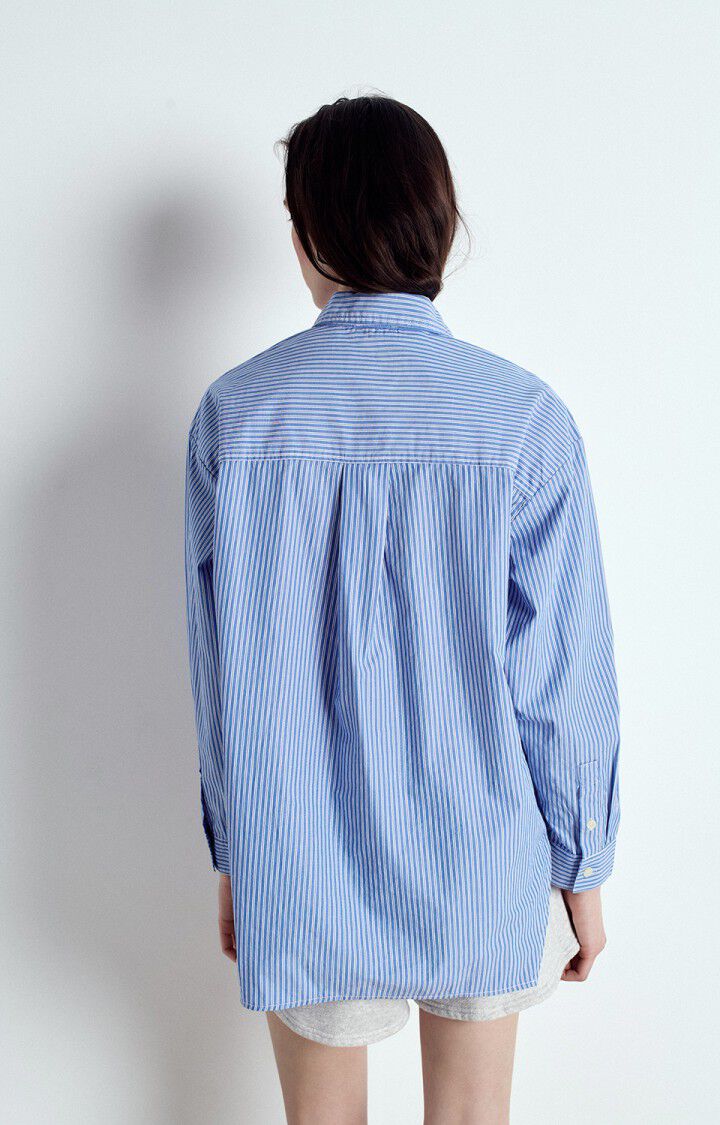 Zatybay Shirt (Aqua Stripes)