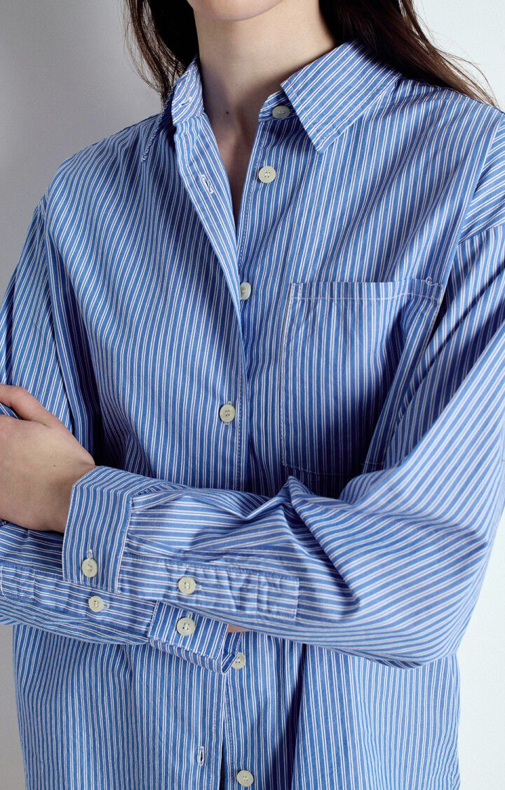 Zatybay Shirt (Aqua Stripes)