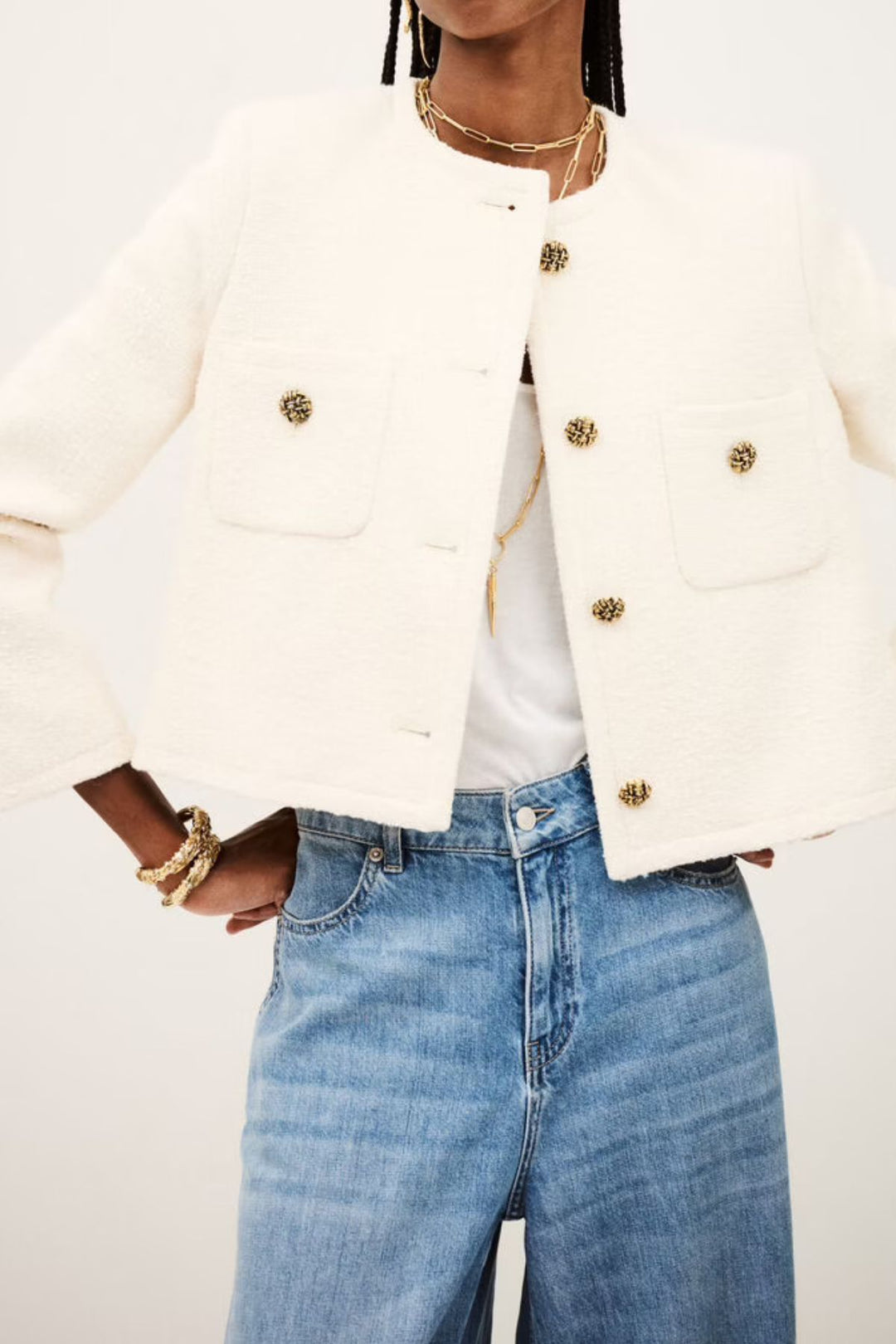 MEREDITH Blazer (Ecru)