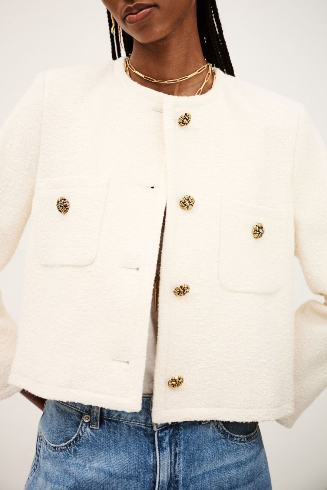 MEREDITH Blazer (Ecru)