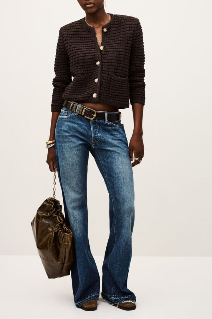 GASPARD Cardigan (Chocolate)