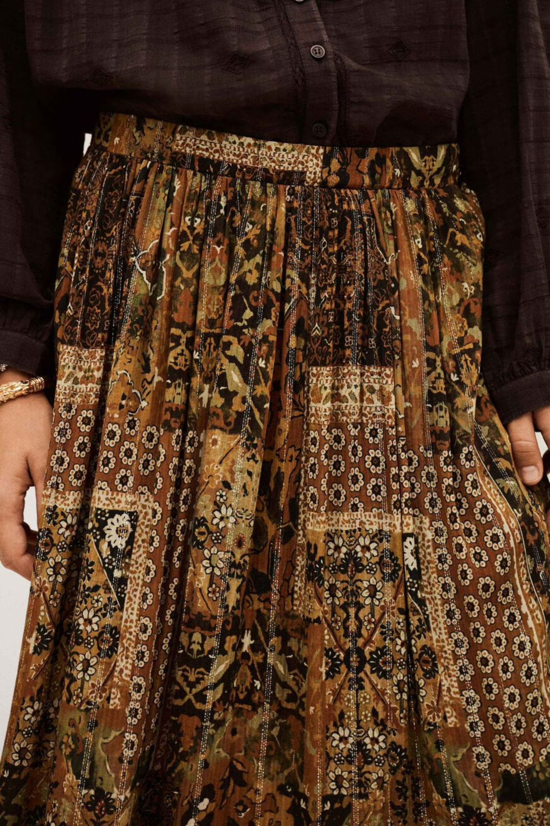 Pisca Skirt (Ocre)