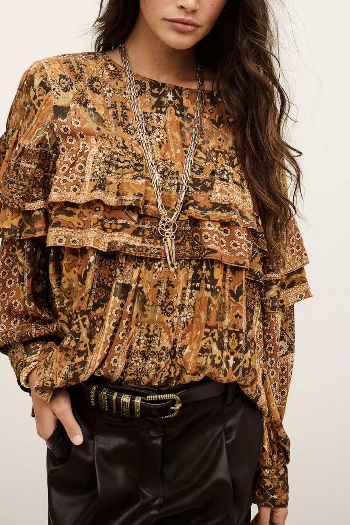 PIXIE Blouse (Ocre)