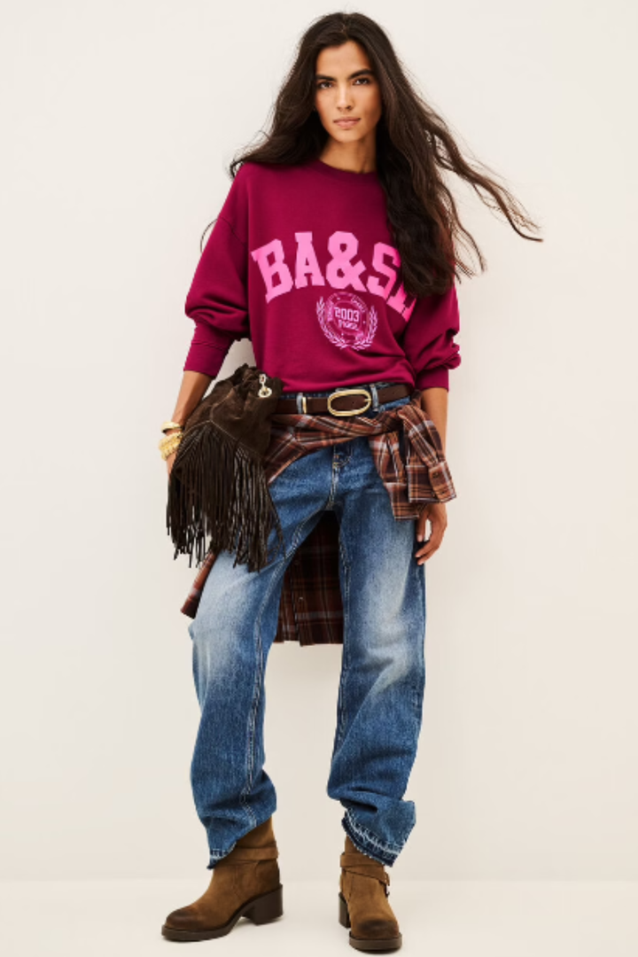 BENJAMIN Sweatshirt (FUSCHIA)