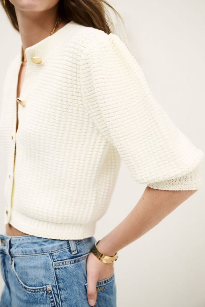 Garance Cardigan (Ecru)