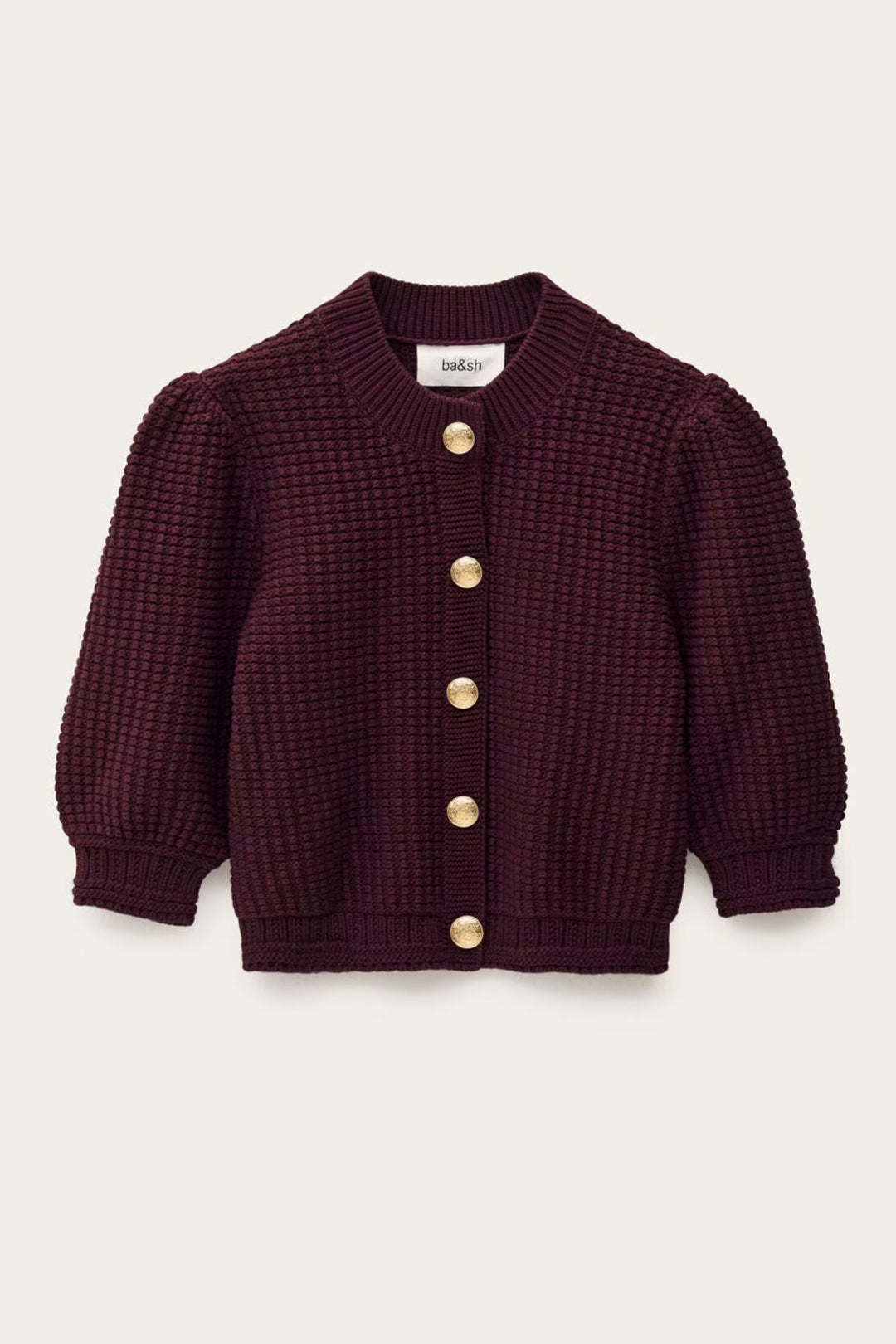 Garance Cardigan (Prune)