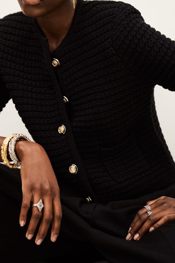 GASPARD Cardigan (Noir)