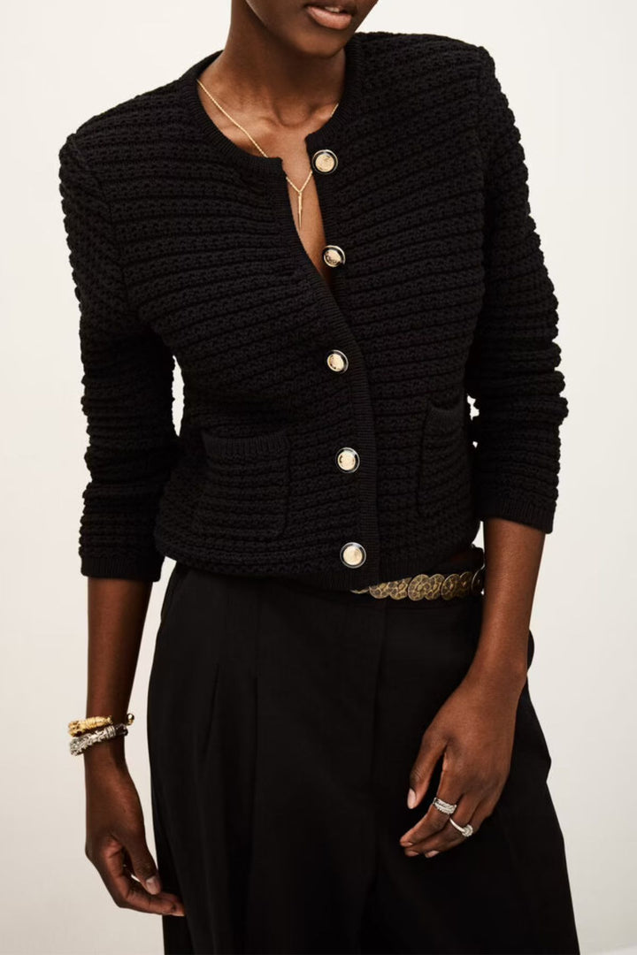 GASPARD Cardigan (Noir)
