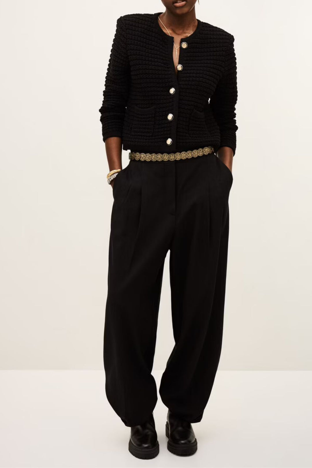 GASPARD Cardigan (Noir)