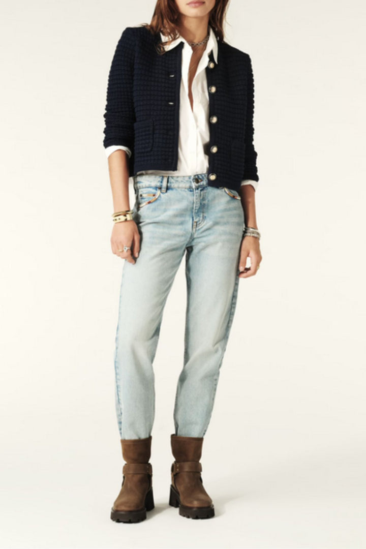 GASPARD Cardigan (Marine)