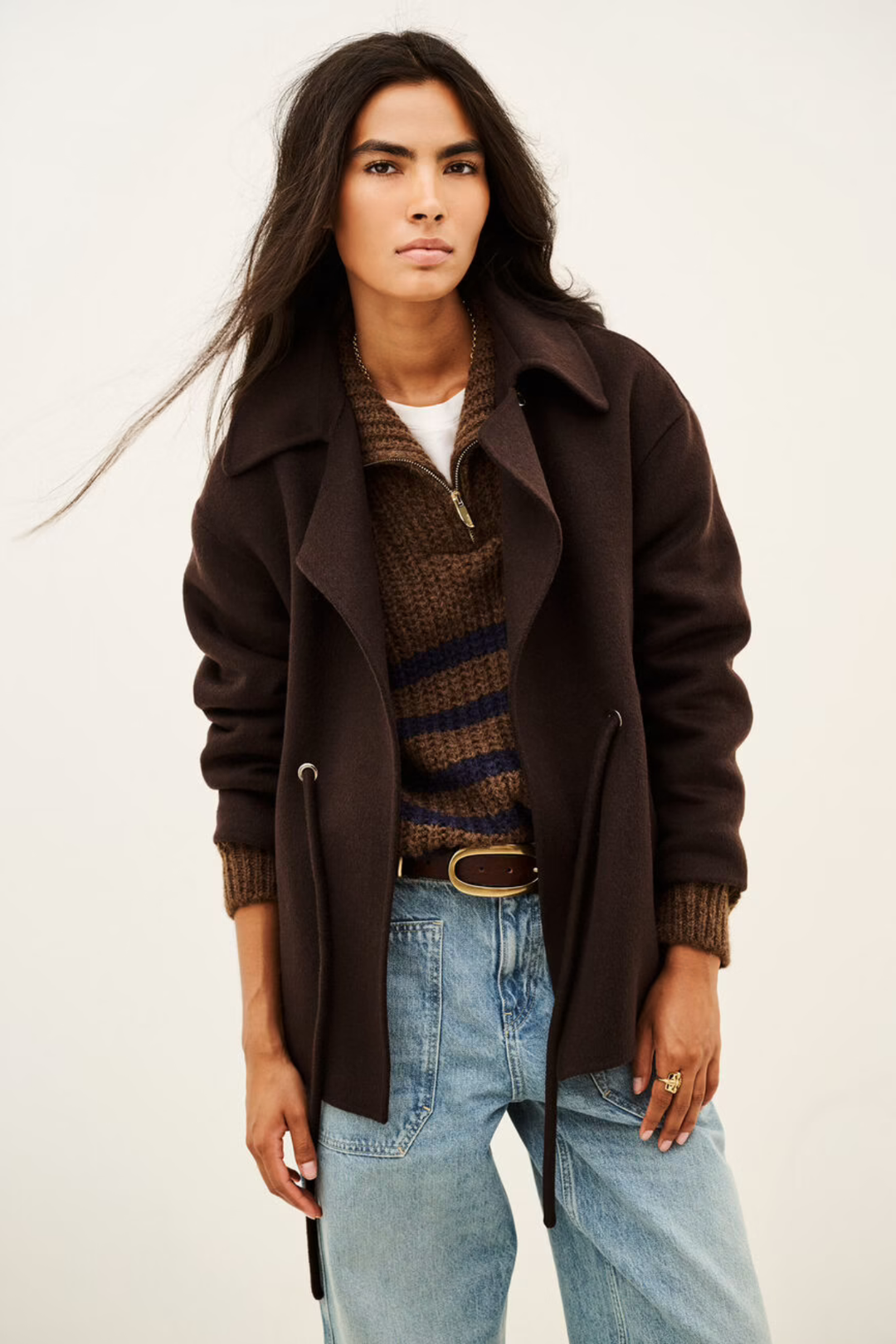 Kam Coat (Chocolate)