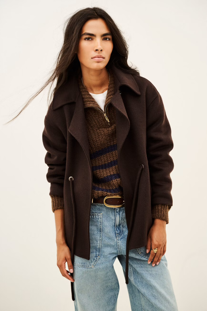 Kam Coat (Chocolate)