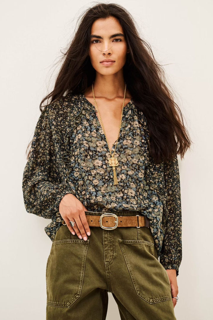 Kross Blouse (Khaki)