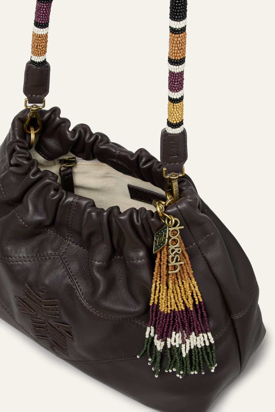 THE MINI JUNE TOTE (Marron Fonce)