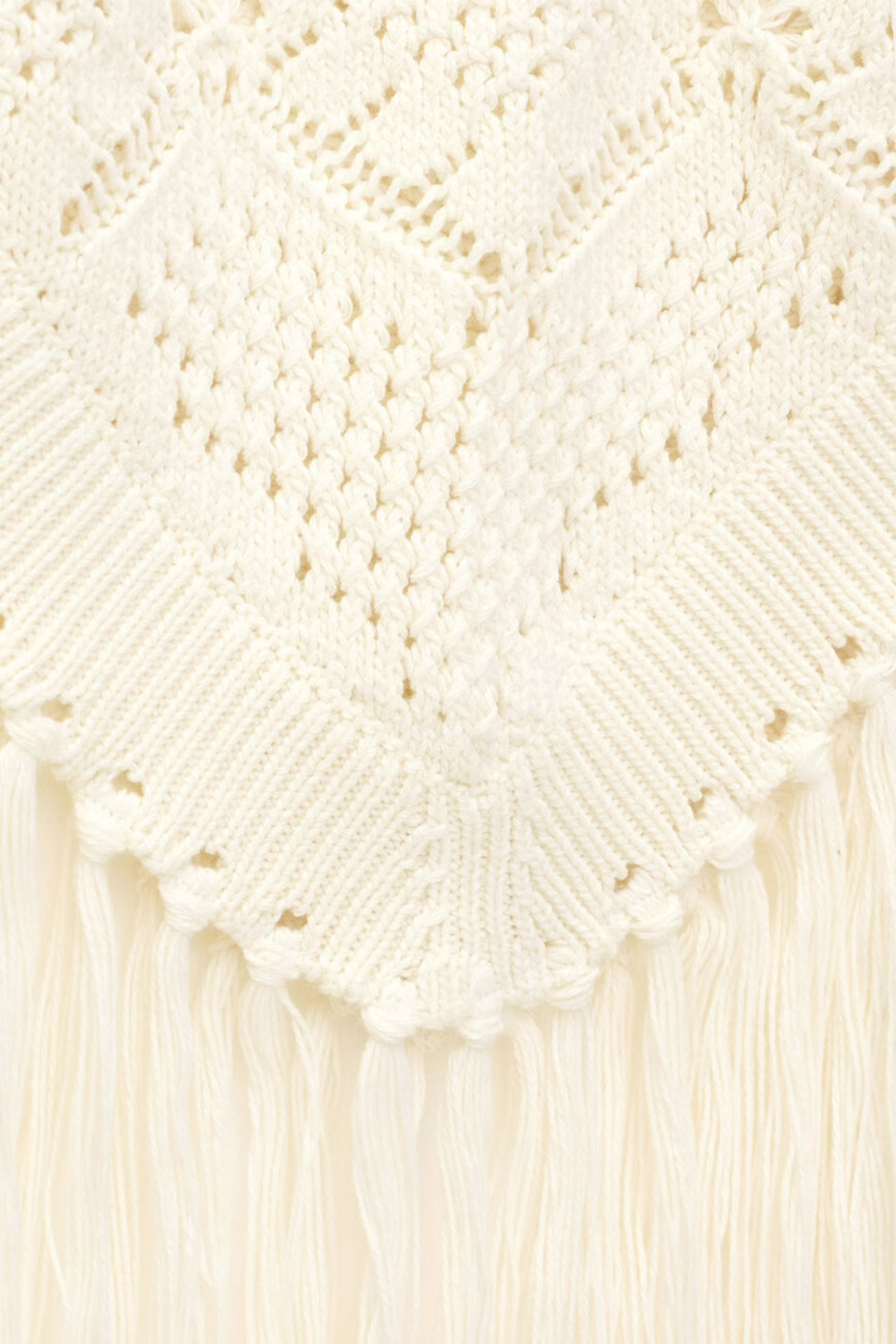 Sandy Poncho (Ecru)