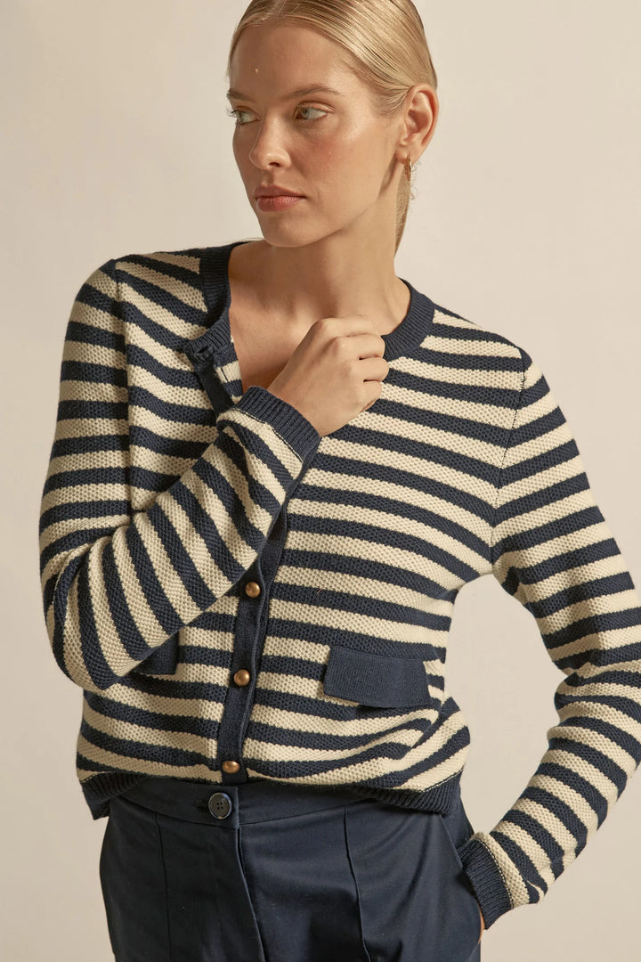Camber Knit (Midnight Cream stripe)
