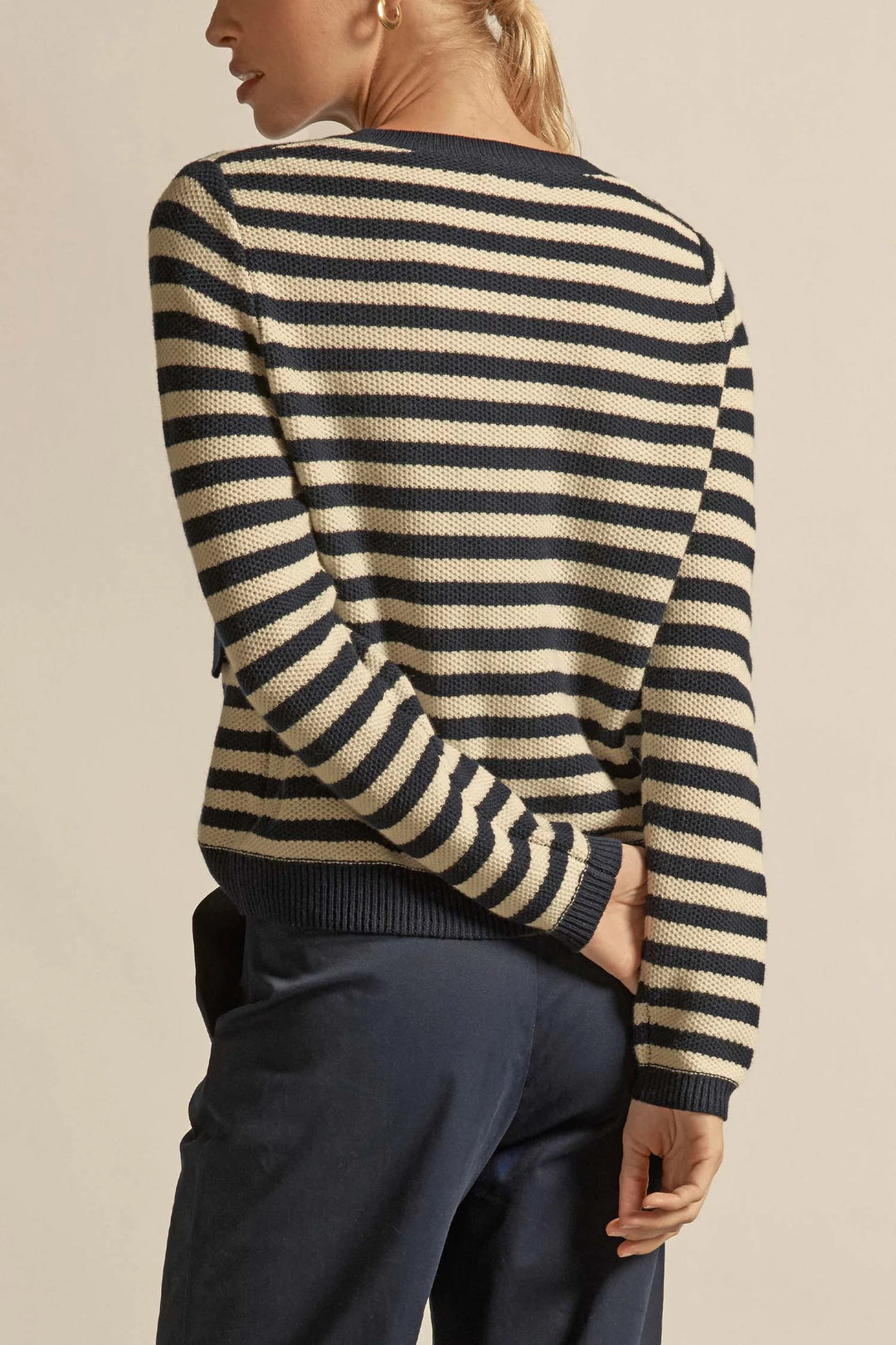 Camber Knit (Midnight Cream stripe)