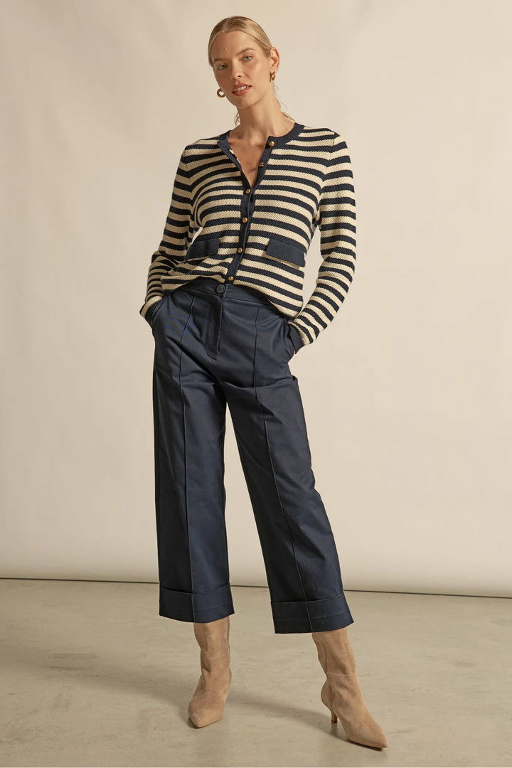 Camber Knit (Midnight Cream stripe)