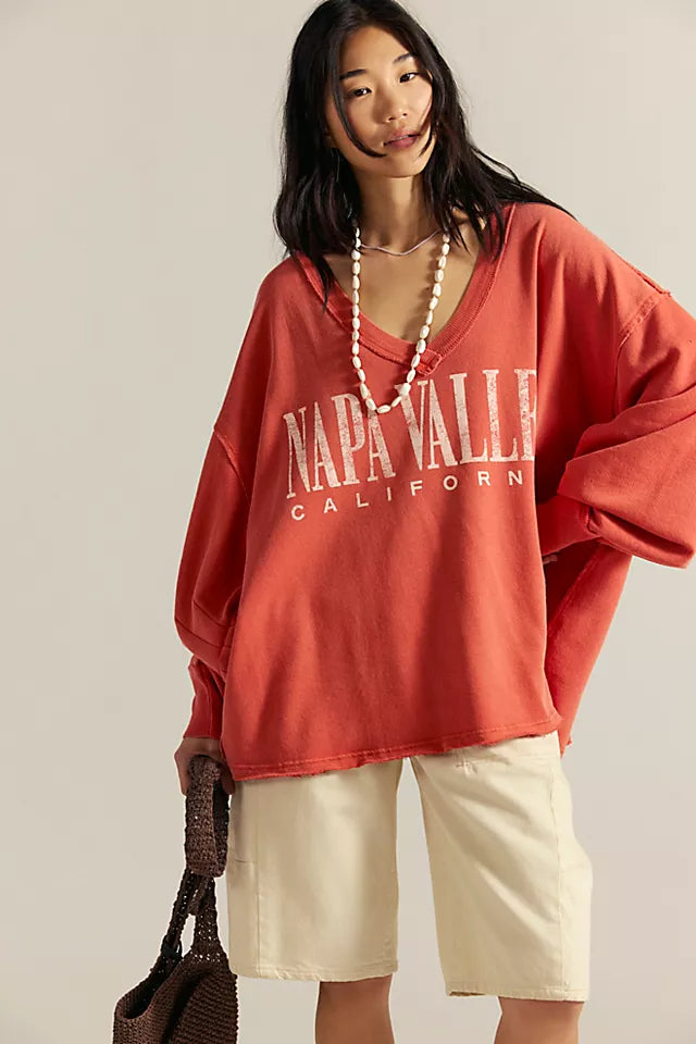 Venice V-Neck (Rose Sienna Combo)