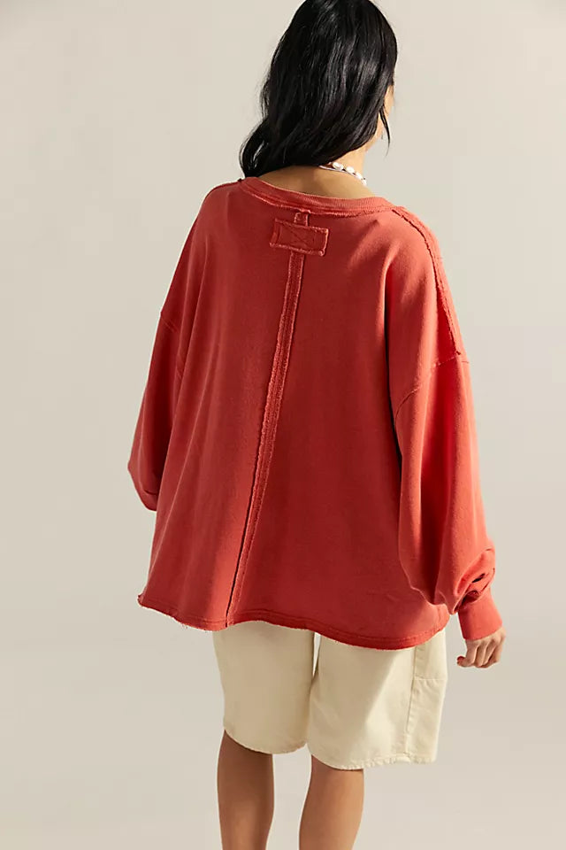 Venice V-Neck (Rose Sienna Combo)