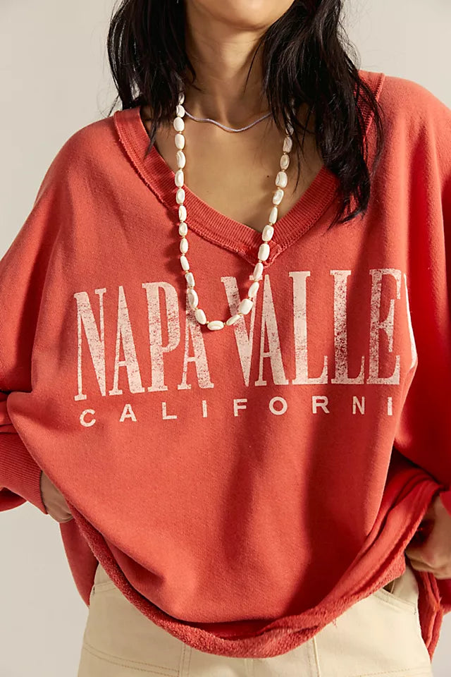 Venice V-Neck (Rose Sienna Combo)