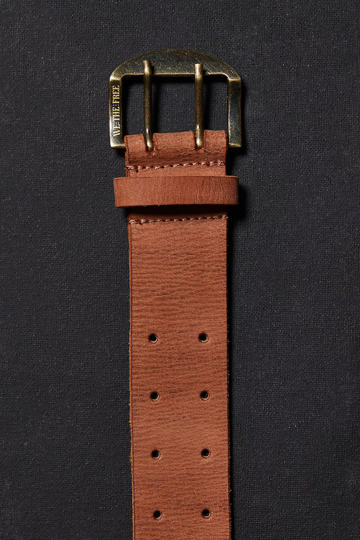 Double Cross Belt (Cognac)
