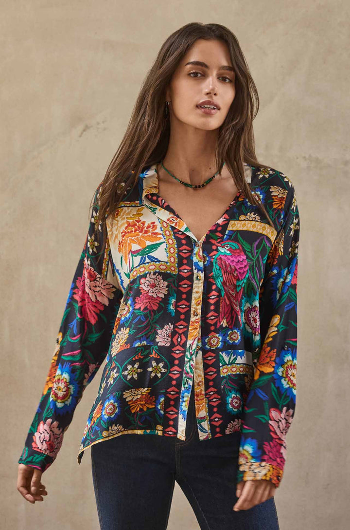 The Oversized Audrey Shirt (Eirene)