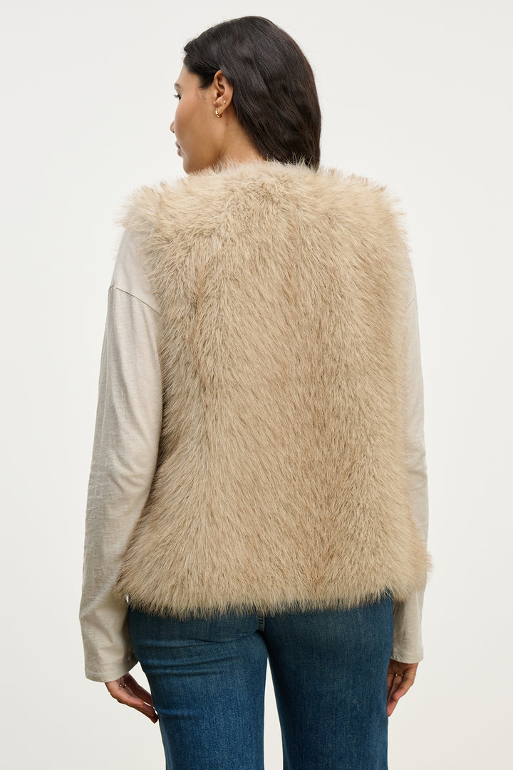 Anastacia Vest (Taupe)